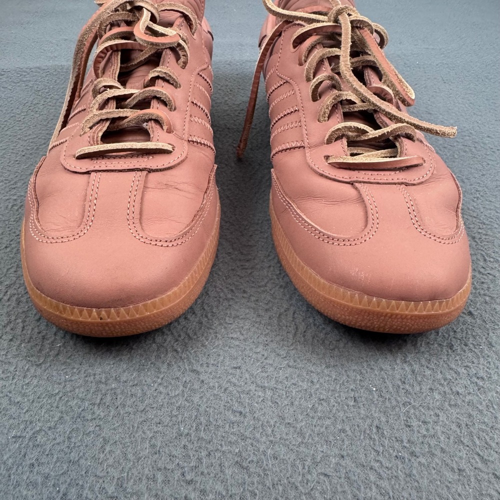 Adidas Humanrace Samba Mens 8.5 Terracotta Pharrell Williams IE7290 Leather Gum - Picture 3 of 8